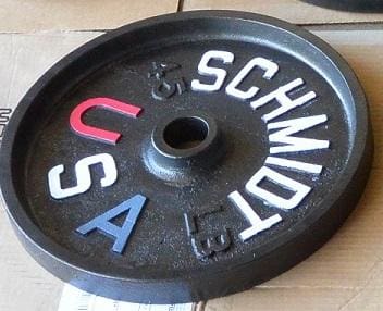 This Is How To Refurbish Your Used Weight Plates In 2026 4 Olympic Plate Refurbishing - Lettering