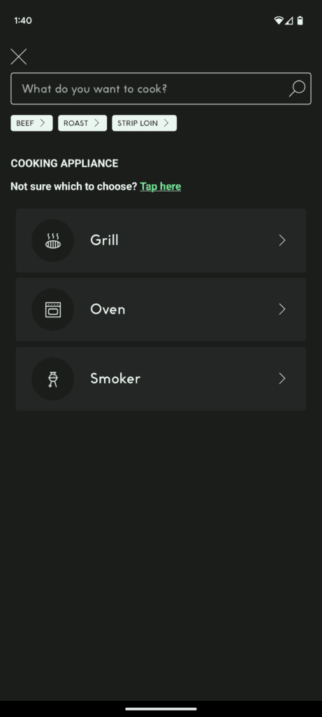 ChooseCookingOption