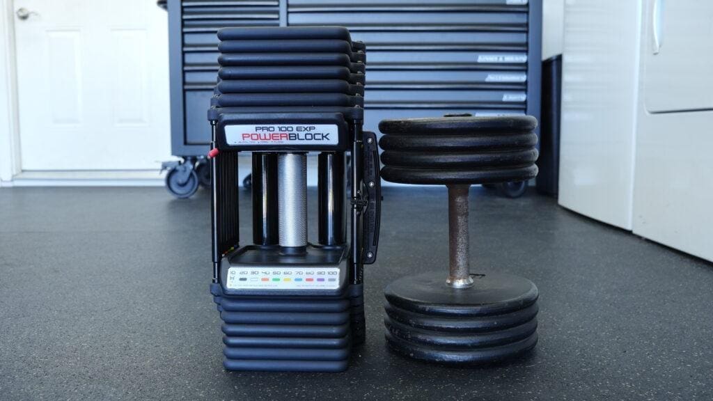 PowerBlock Pro 100 EXP 7 PowerBlockPro100EXP 80lbComparison
