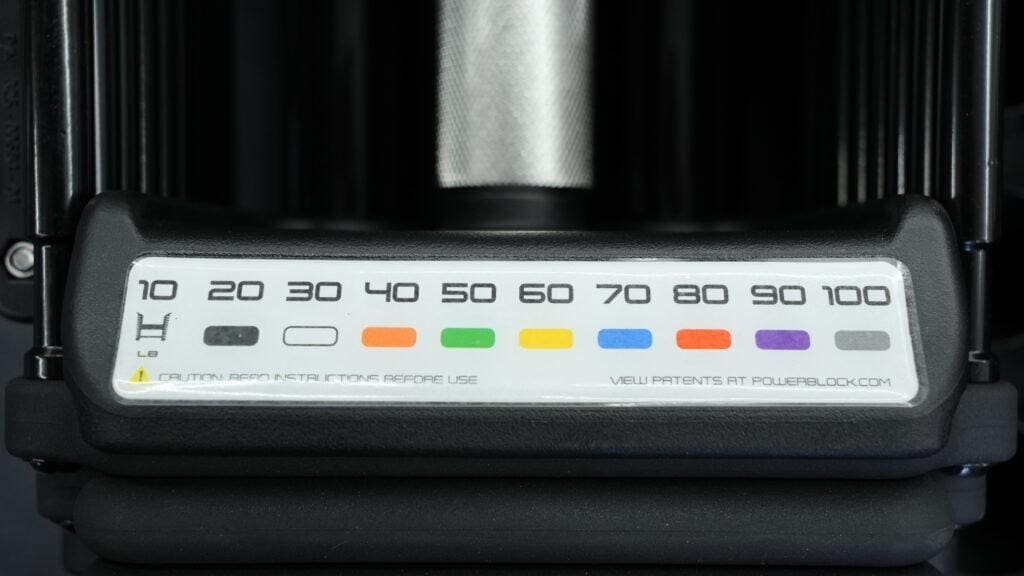 PowerBlock Pro 100 EXP 10 PowerBlockPro100EXP Adjustments